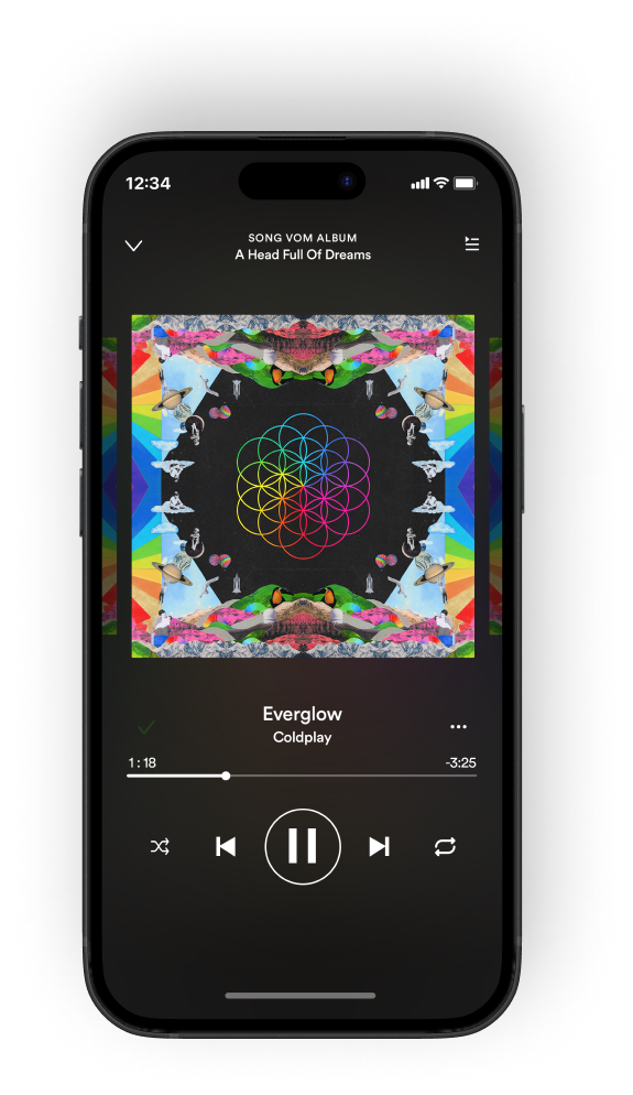 Dropzik mobile app snapshoot